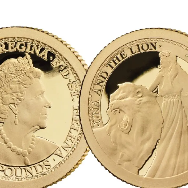 2020年東インド会社 セントヘレナ ウナとライオン 金貨 NGC PF70UC