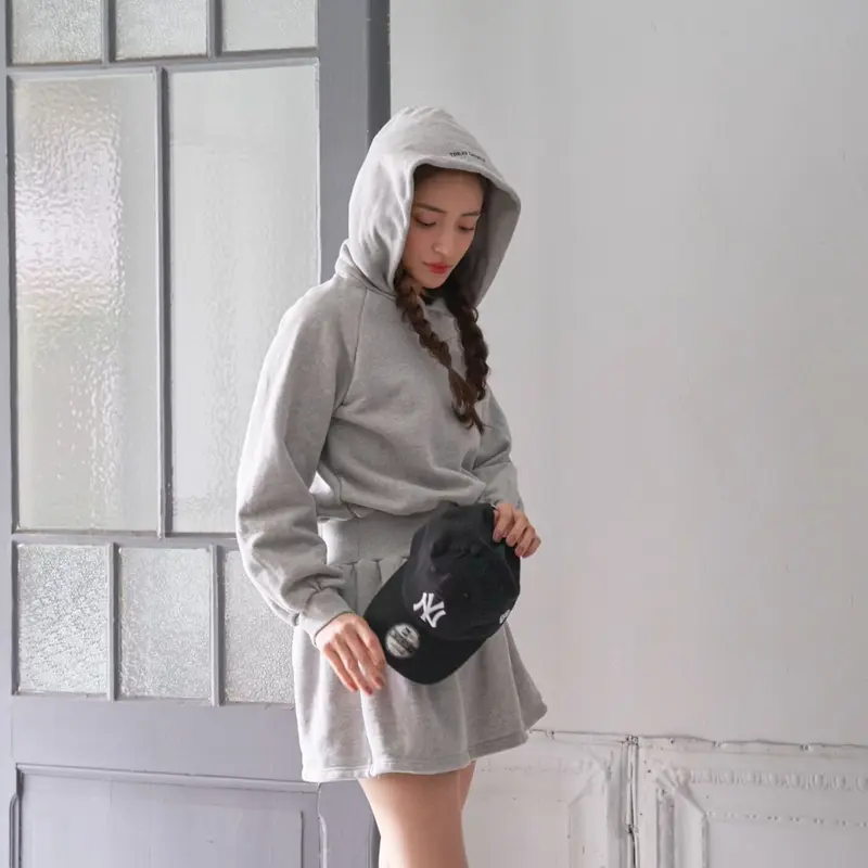 Charming” sweat mini one piece (gray) | Treat