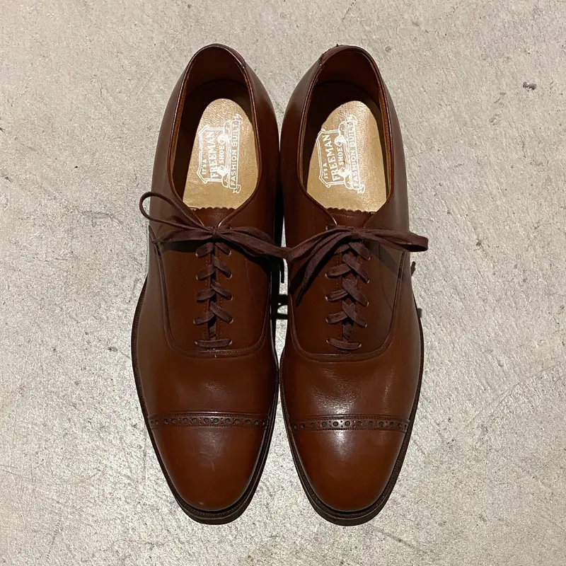 1950's〜 FREEMAN Leather Shoes Deadstock | Unwave