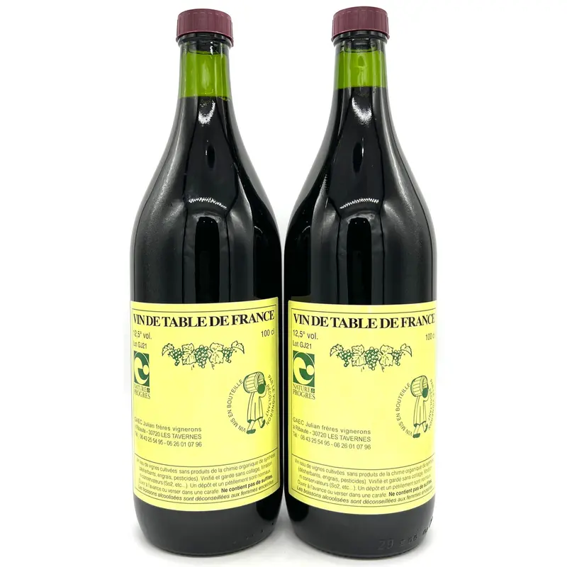 2種類飲み比べ】ルイ ジュリアン ヴァン ド ターブル ド