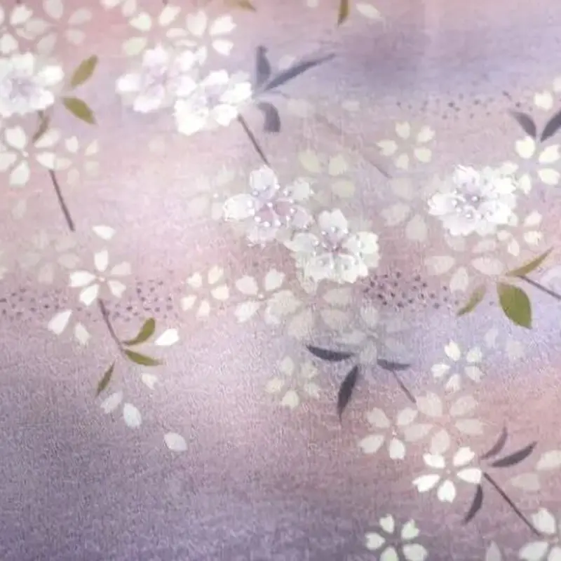 付け下げ】グラデーションで桜の花 | 和ノ藤リユース
