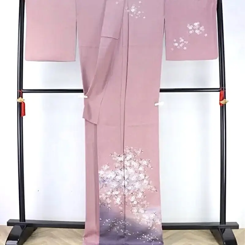 付け下げ】グラデーションで桜の花 | 和ノ藤リユース
