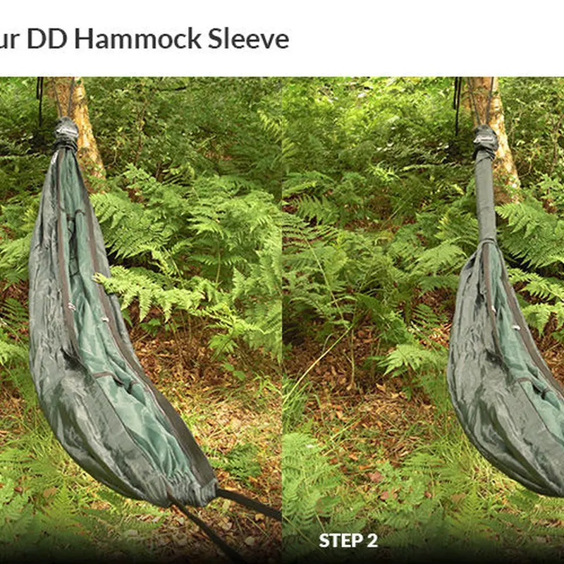 DDHammocks DD ハンモックスリーブ オリーブグリーン、コヨーテ