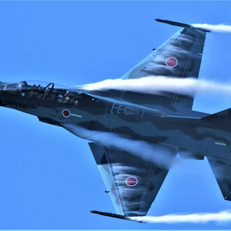 航空自衛隊 第8飛行隊（F-2） 創設60周年記念 パッチ ベルクロ付【福岡