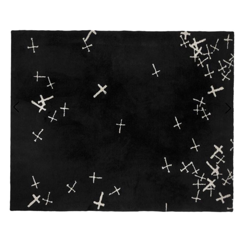 UNDERCOVER 02AW Case Study Shopクロス柄別注ラグ