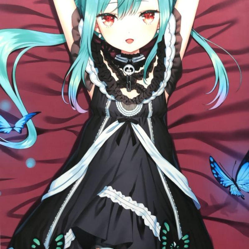 ホロライブ 潤羽るしあ 等身大タペストリー