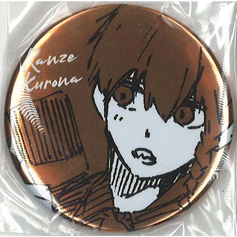 ブルーロック 黒名蘭世 シークレットメタル缶バッジ-