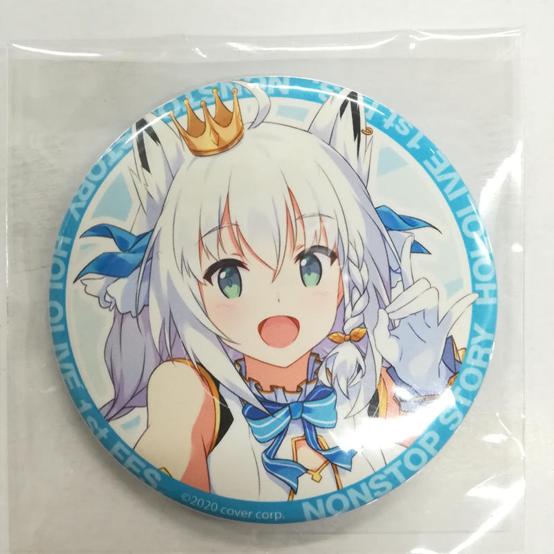 ホロライブ 白上フブキ アクリルキーホルダー アクリルスタンド 缶