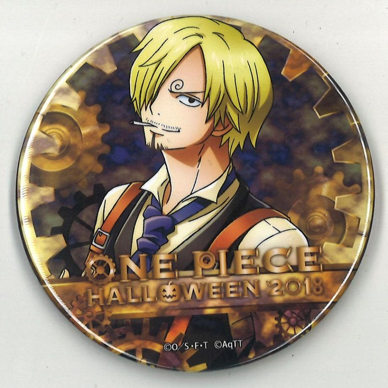 奉呈 ワンピース 東京ワンピースタワー サンジ 缶バッジ iauoe.edu.ng