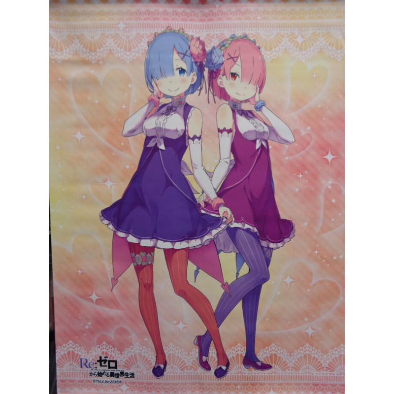 Re:ゼロから始める異世界生活 リゼロ ラム B2タペストリー コミケ