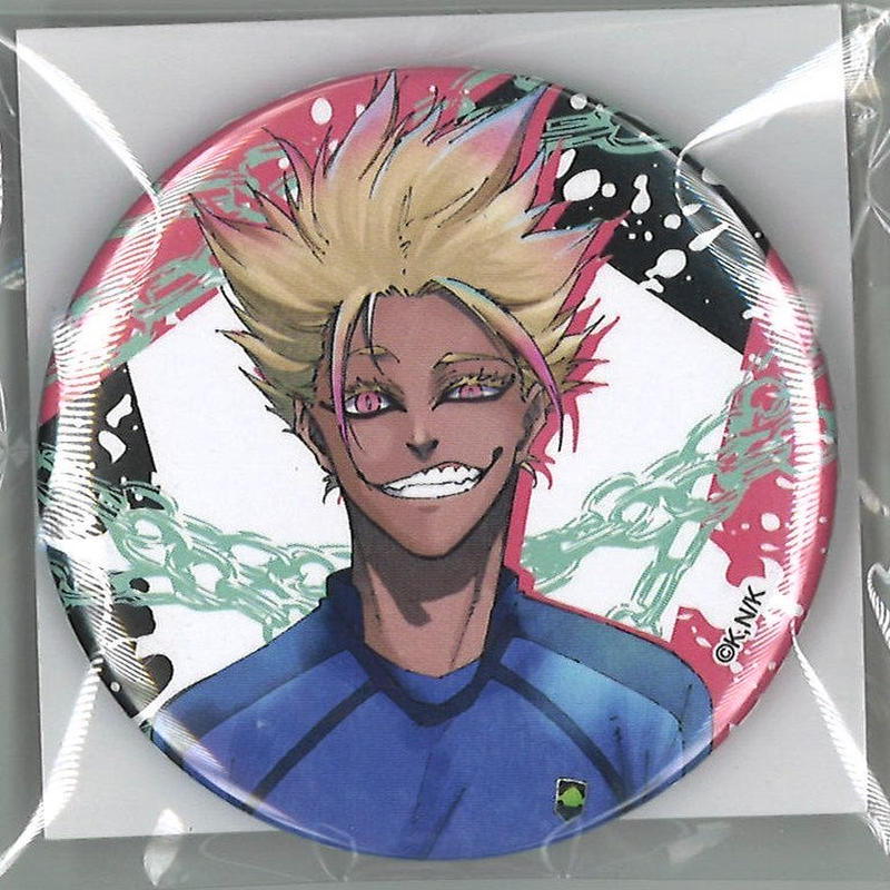 メーカー直売】 ブルーロック くじメイト 士道 ホログラム 缶バッジ 11