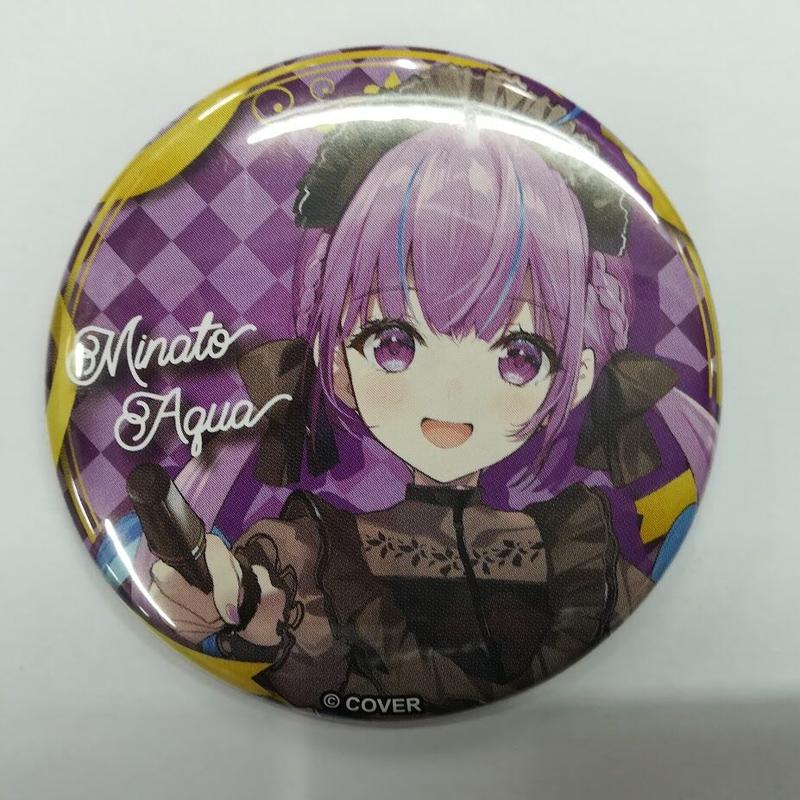 超人気 専門店 Vtuber ホロライブ 湊あくあ 缶バッジ agapeeurope.org