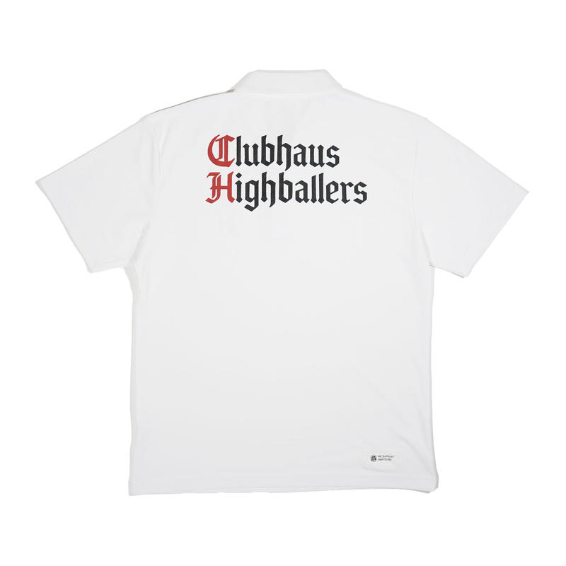 正規通販】【正規通販】CLUBHAUS Highballers Polo White Lサイズ