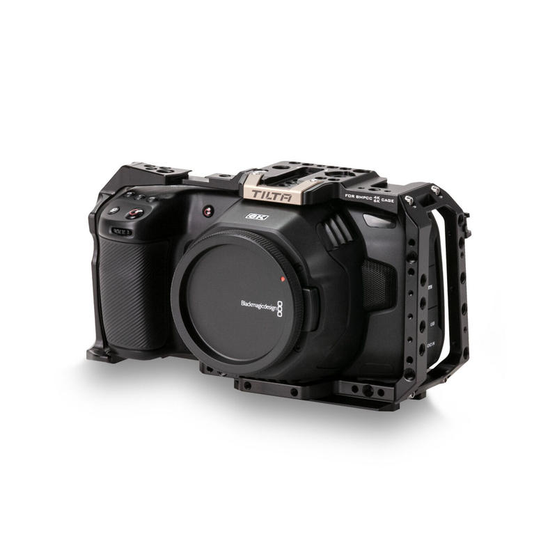 Blackmagic bmpcc4k IRフィルタ交換済　ハーフケージ付き Blackmagic bmpcc4k IRフィルタ交換済 ハーフケージ付き