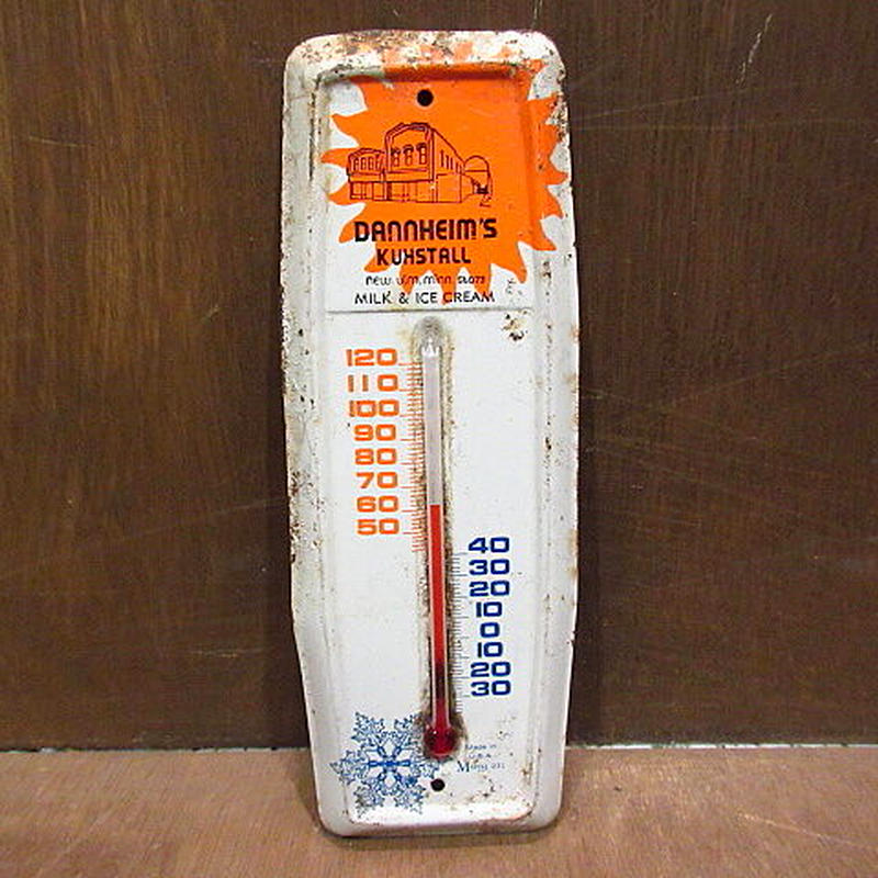 ビンテージメタル製華氏表示温度計 www.mwinseticidas.com.br