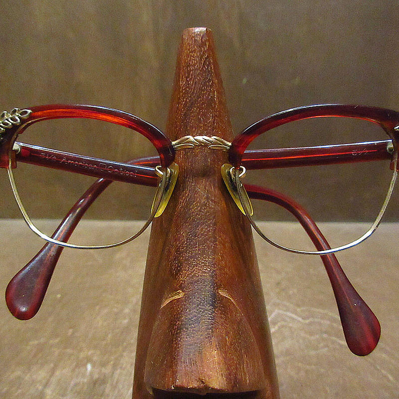 全国総量無料で american optical 1/10 12kgf キャットアイ サングラス