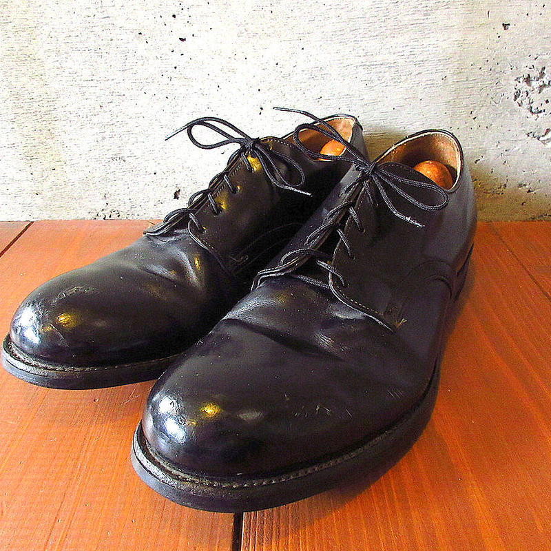 人気沸騰ブラドン 80s US NAVY サービスシューズ 10R 28cm mint ドレス