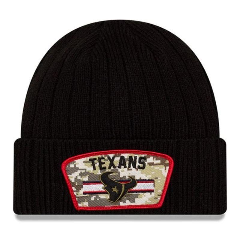 限定Salute to Service ニューエラ NEWERA ニット帽 NFL ヒュースト...
