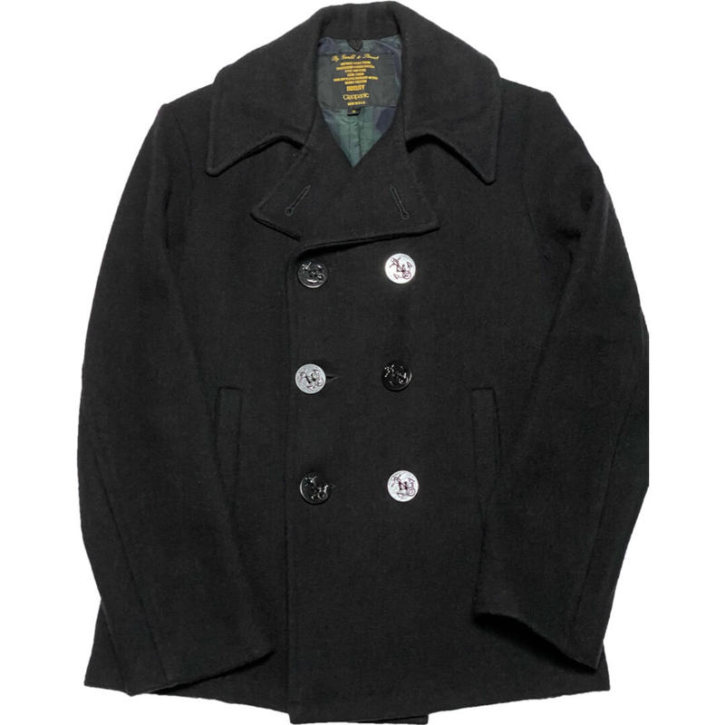 最大55%オフ! FIDELITY ピーコート ネイビー アメリカ製ピーコートS