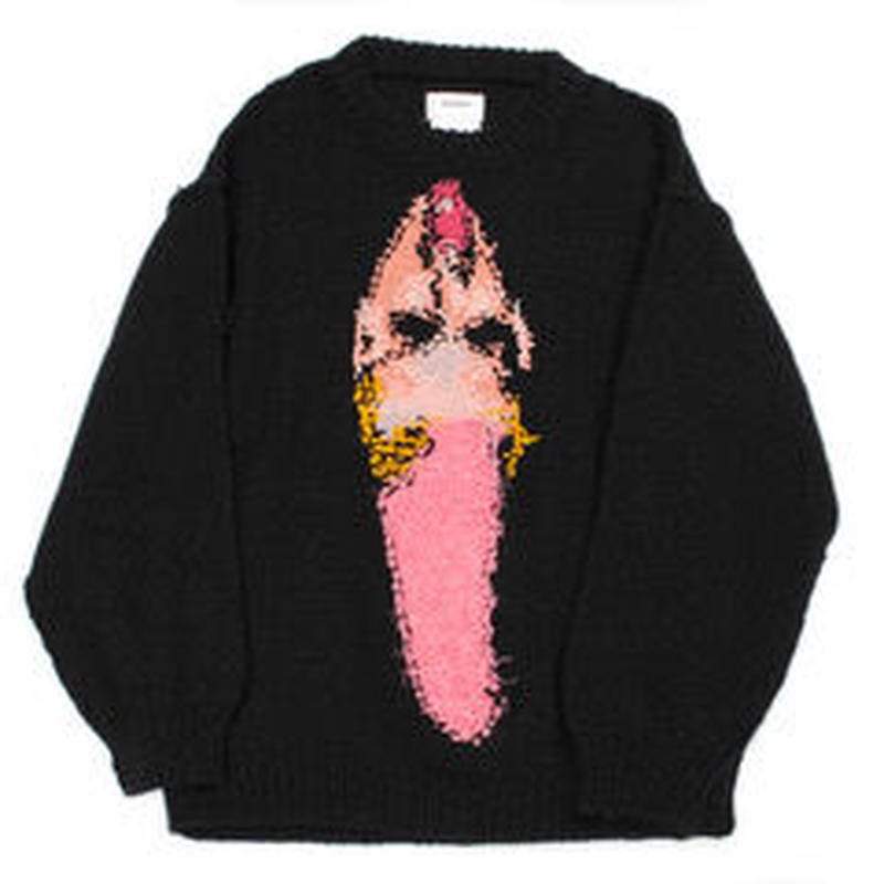 doublet HAND-KNITTING JACQUARD PULLOVER 20AW41...