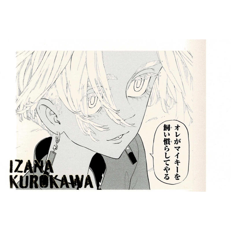 エクルベージュ 黒川イザナ ぱしゃこれ クリアカード ポストカード