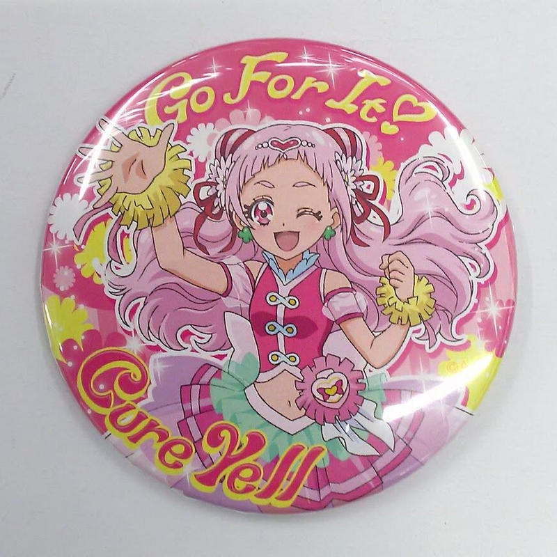 プリキュアオールスターズ缶バッジ HUGっと！プリキュア キュア
