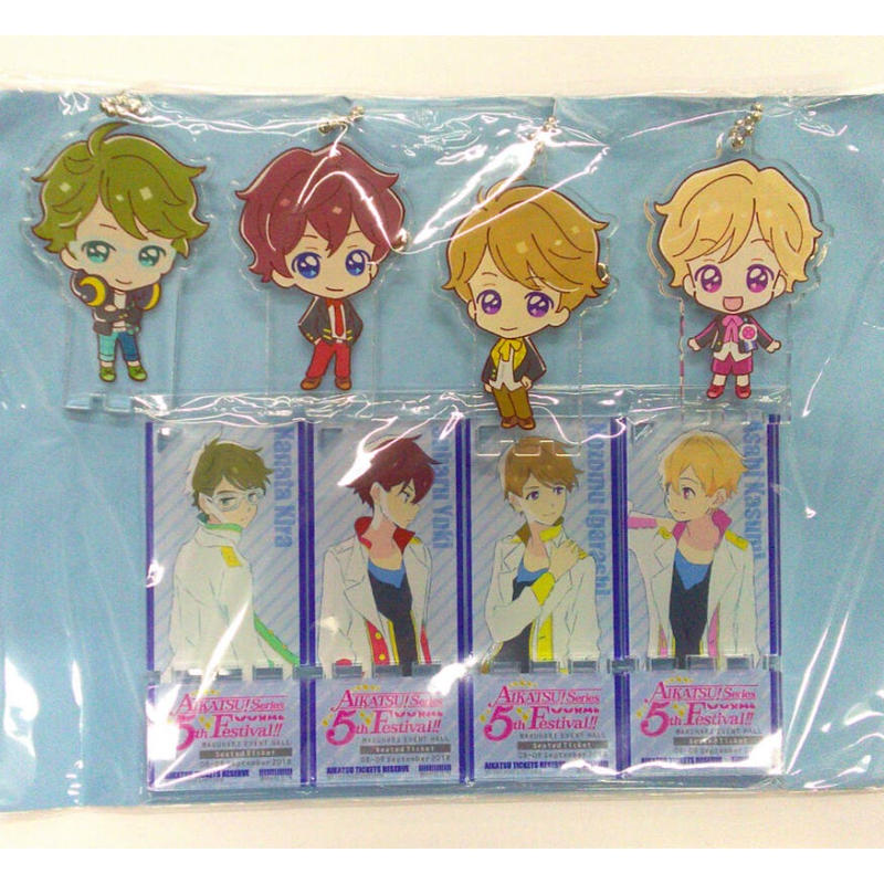 アイカツスターズ結城すばるぬいぐるみアクスタ缶バッジ