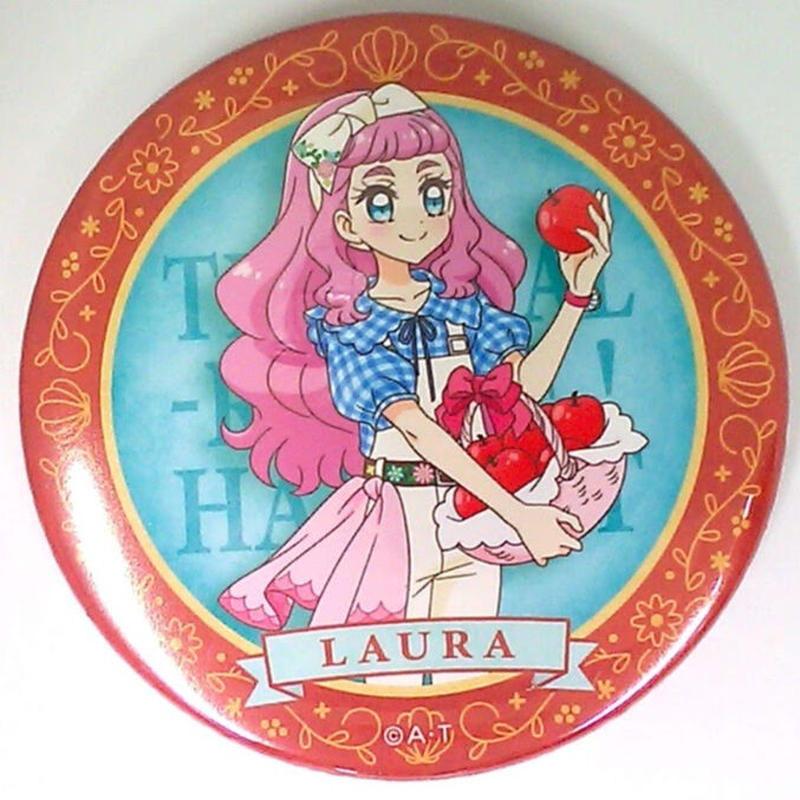永遠の定番モデル プリキュア アニメージュ 缶バッジ 3点セット ローラ