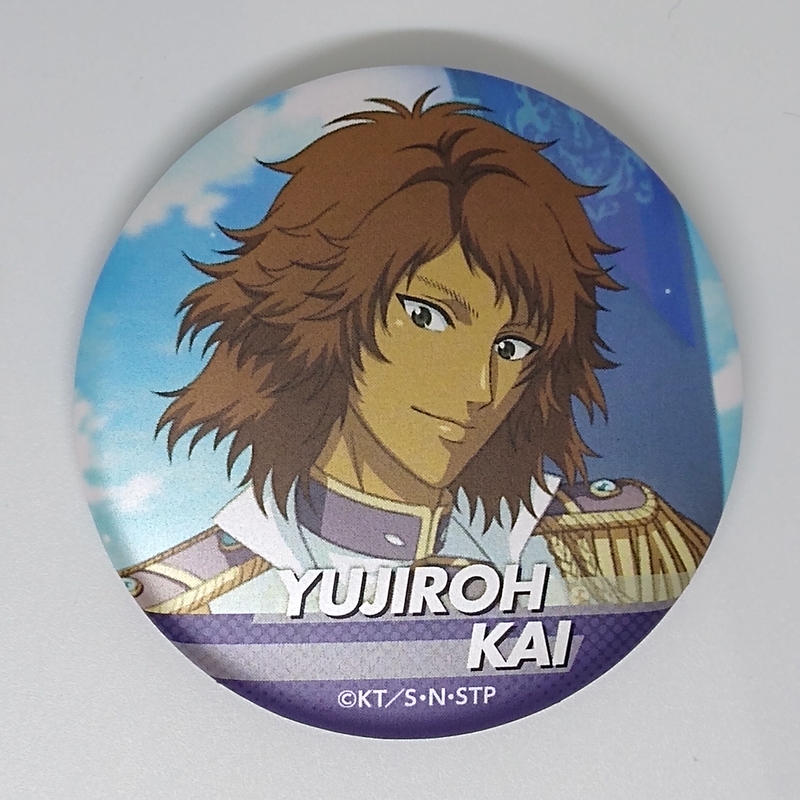 テニスの王子様 テニラビ ホログラム缶バッジ 甲斐裕次郎