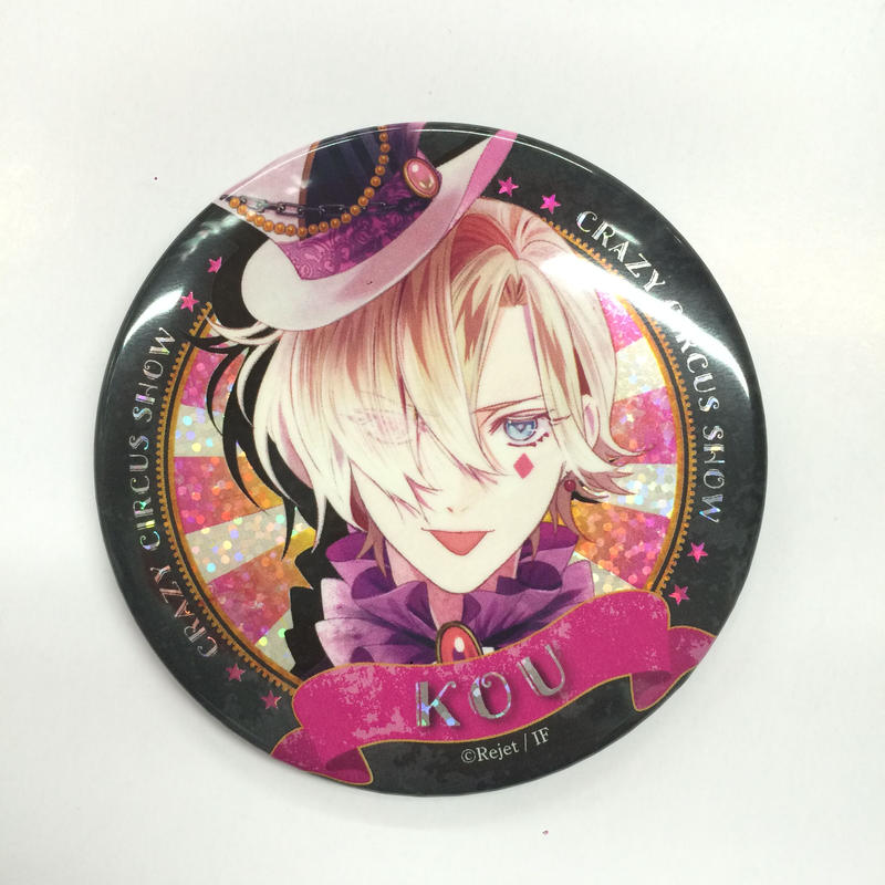 注目 DIABOLIK LOVERS 無神コウ 缶バッジ hideout.lk