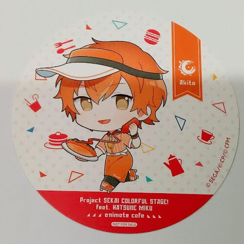 プロセカ　アニカフェ　コースター　アニメイト　カフェ　特典　コンプリート　セット プロセカ△アニメイトカフェ△アニカフェ△メニュー注文特典