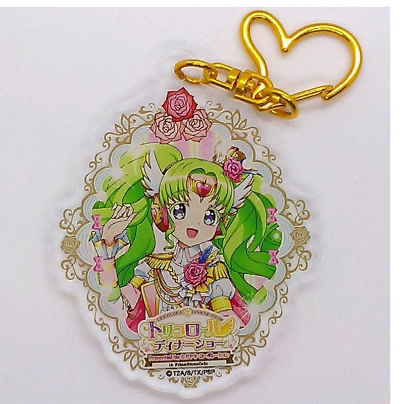 らぁら ハート型 缶バッジ プリティーオールフレンズ プリパラ プリパラ ファルル ハート 缶バッジ(グッズ-バッチ】プリティー