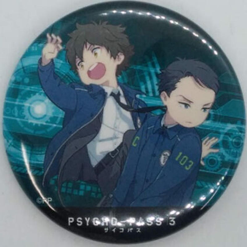 PSYCHO-PASS サイコパス 缶バッジ 灼 炯 | www.downtownissaquah.com