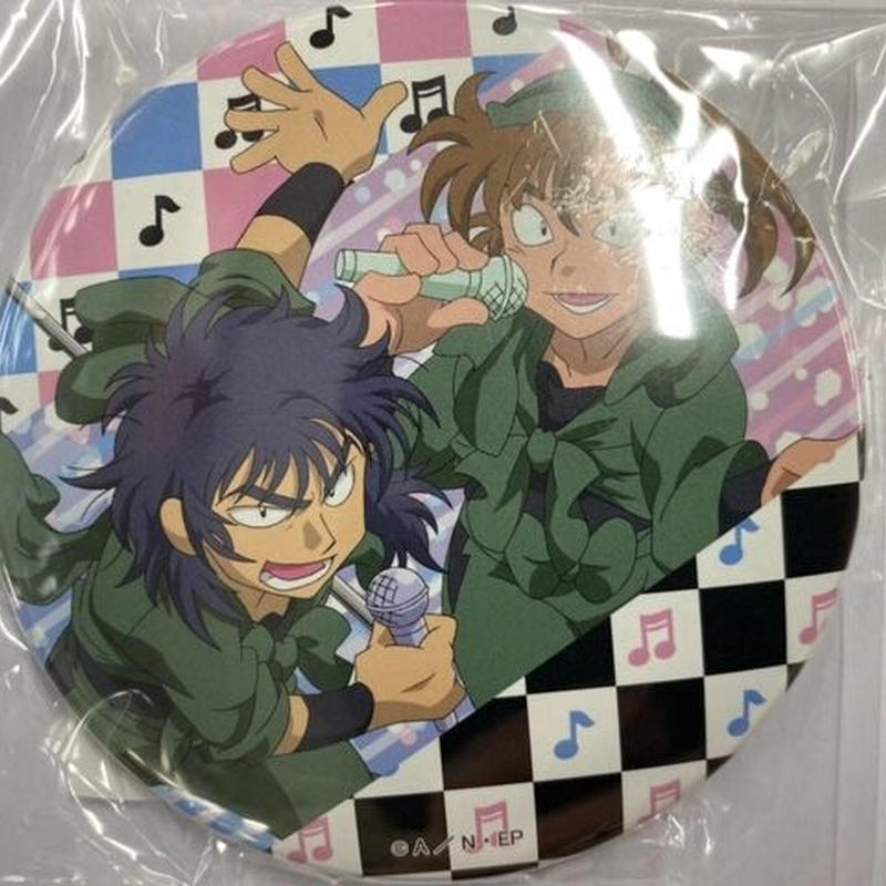 忍たま乱太郎 食満留三郎 善法寺伊作 缶バッジ 原画展、茶屋、LOFT、