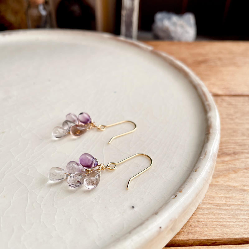 お買得限定品☆夏売れ筋 14kgfスーパーセブンピアス/イヤリング - 通販