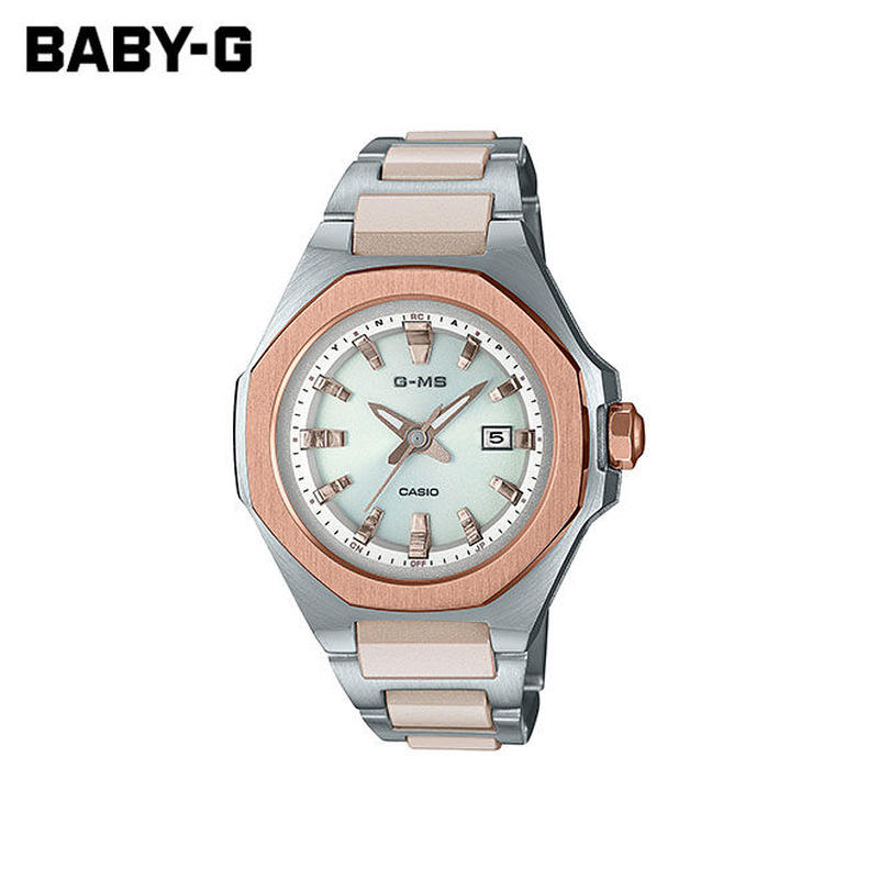 【電波ソーラー】CASIO Baby-G G-msレディース 腕時計 G-MS BABY-G ベビージー ジーミズ MSG-W610G-1AJF レディース