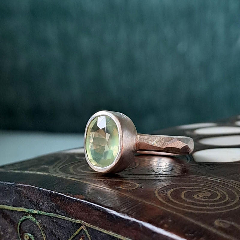 ヤマト工芸 【新品】プレナイト シルバーリング