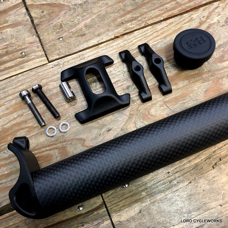 ブロンプトン カーボンシートポスト H&H loro H&H Quick release Seat
