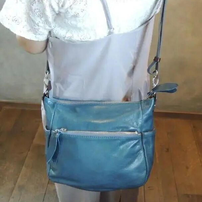 17000円☆ 2WAY ハンド ショルダー バッグ ☆やわらか牛革 | MITT
