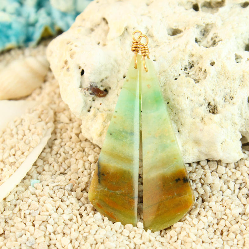 1点物】レア石 海からの贈り物 ブルーオパライズドウッド 14kgf オ