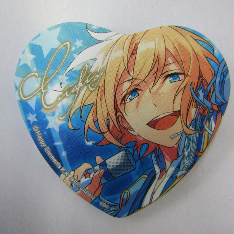 あんスタ 天祥院英智 fine とるパカ vol.8 ハート缶バッジ