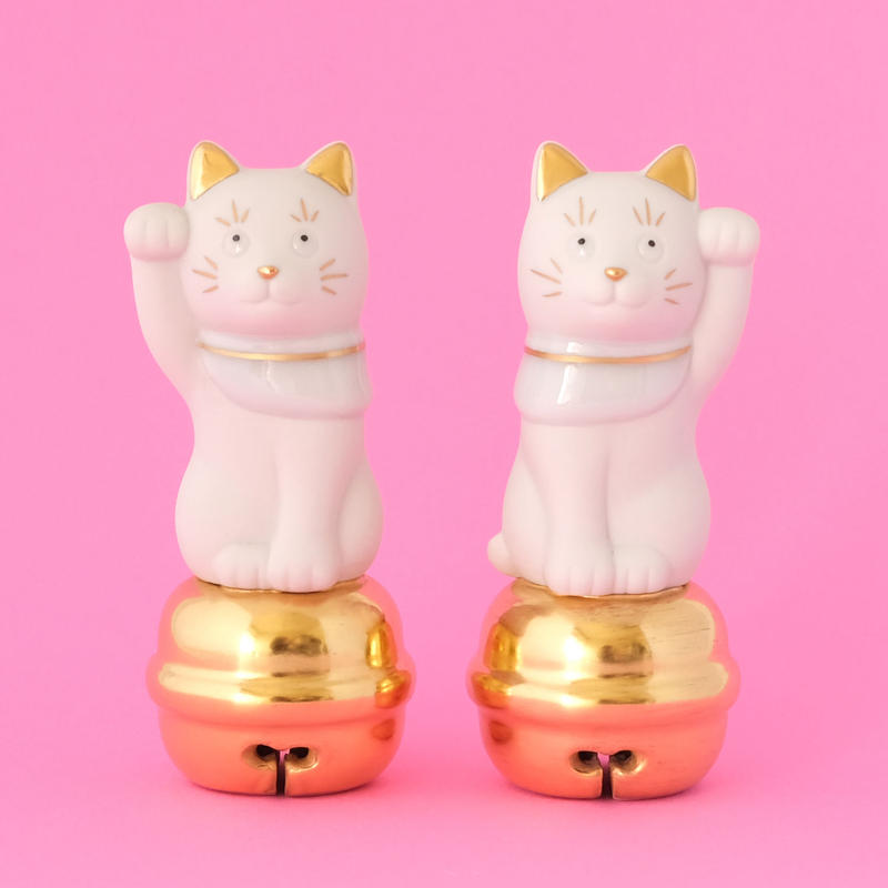 上出長右衛門窯 招き猫