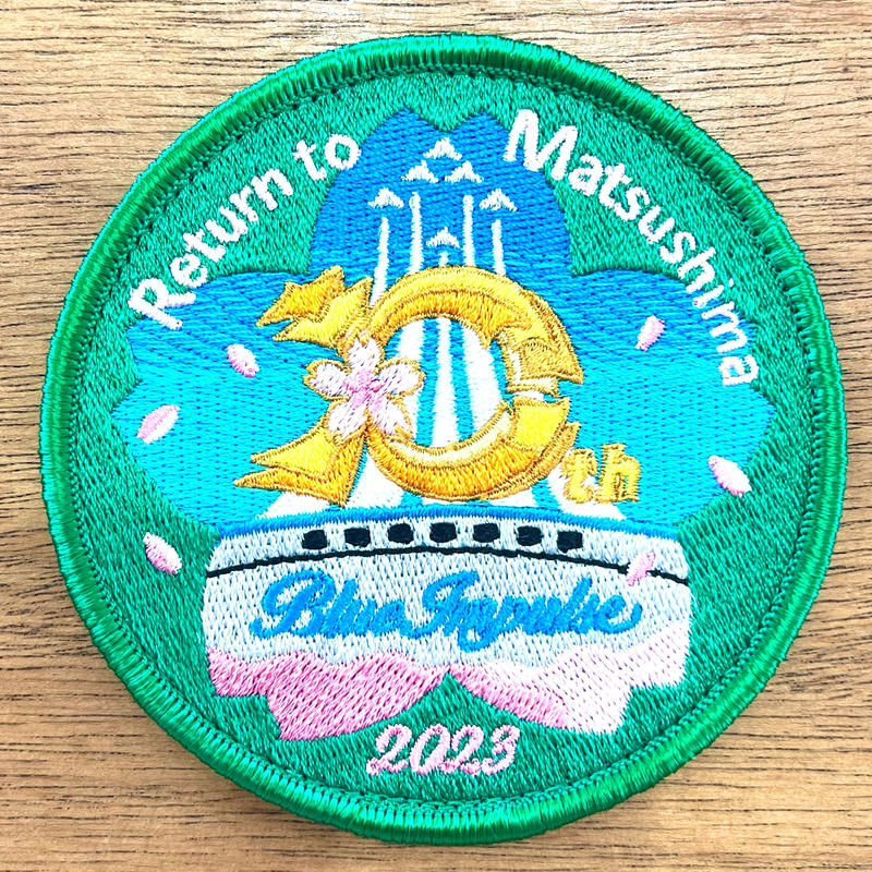 ち*し様 大阪 関西万博 ブルーインパルス フライト記念ワッペン 2枚