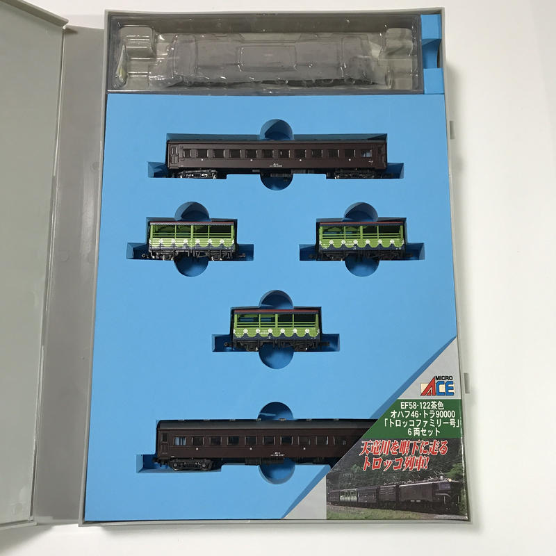 ＥＦ５８＋トラ90000「トロッコファミリー号」 ６両セット EF58＋トラ90000「トロッコファミリー号」 6両セット