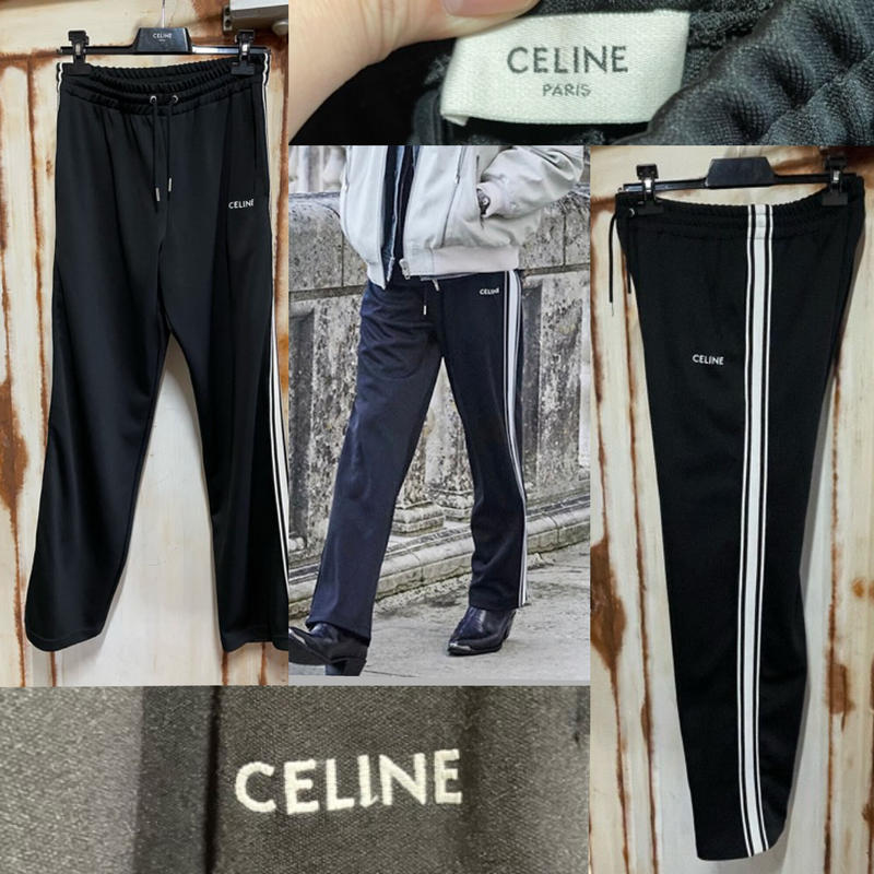 新品☆CELINE by Hedi Simane CELINEエンブロイダリー ジョガーパンツ...