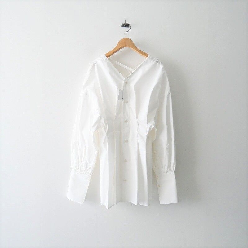 2021SS今季新作 未使用 / CLANE / OFF SHOULDER TUCK BLOU...