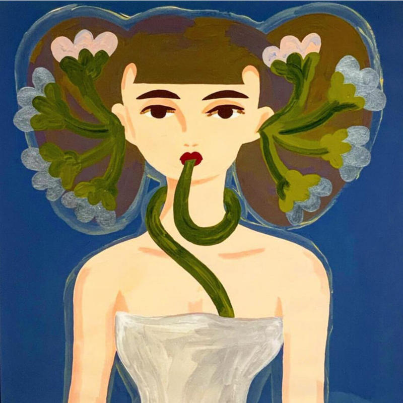 中村桃子 Momoko Nakamura 原画 中村桃子 原画 15号 2022年作 中村桃子 Momoko Nakamura 原画 中村桃子 原画 15号 2022年作