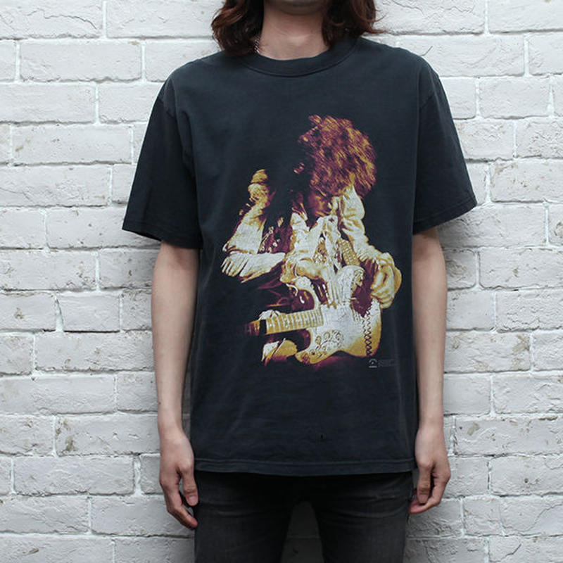 2020年のクリスマス Jimi Hendrix USA製 □Travis Tシャツ ジミヘン t