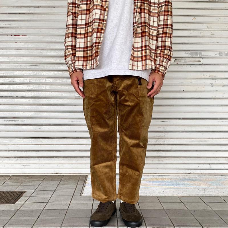 GRAMICCI】 CORDUROY LOOSE TAPERED PANTS GMP-2...
