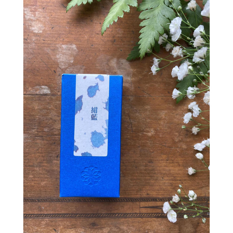 SEAL限定商品】 藍染 紺地に花 iauoe.edu.ng